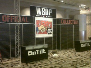 Booth at the WSOP 2011