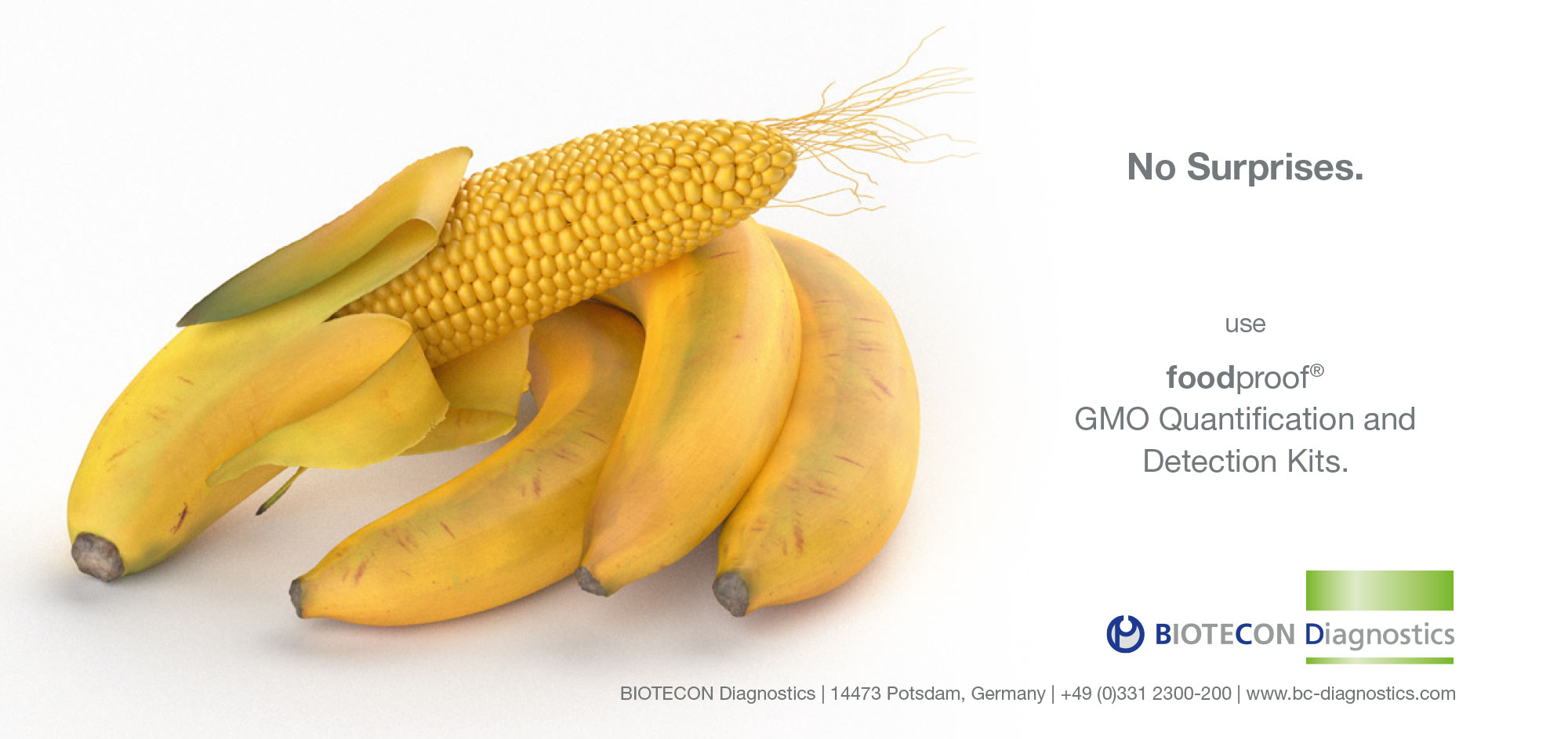 bananas as maize GMO