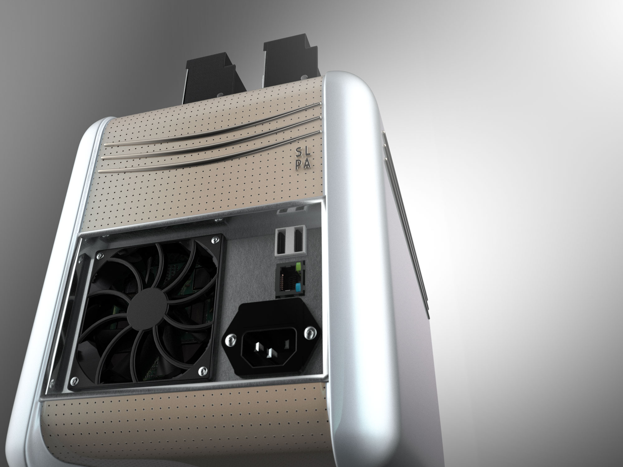 A NAS in a 50's Toaster Design back