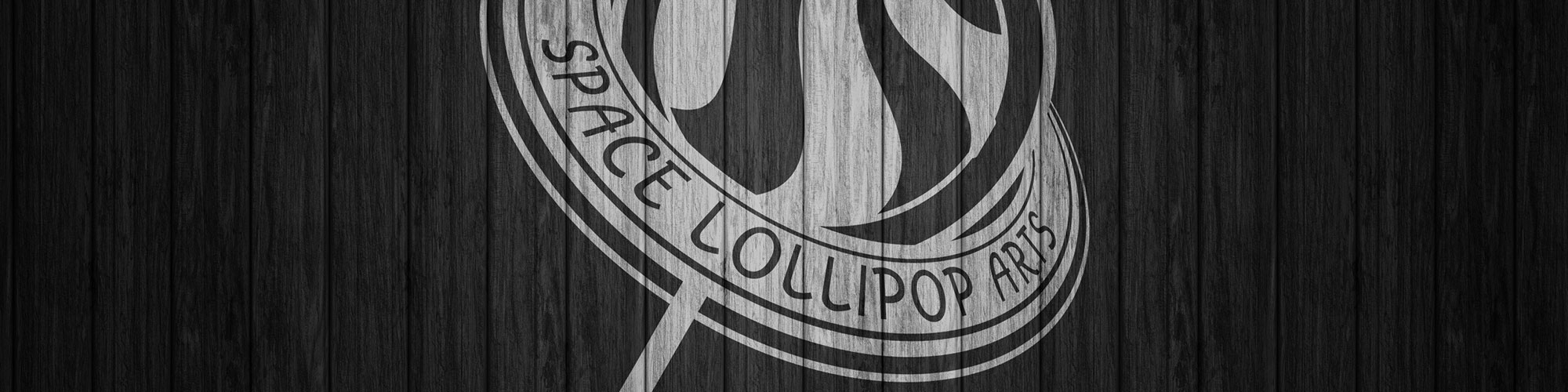 Wooden wall with logo